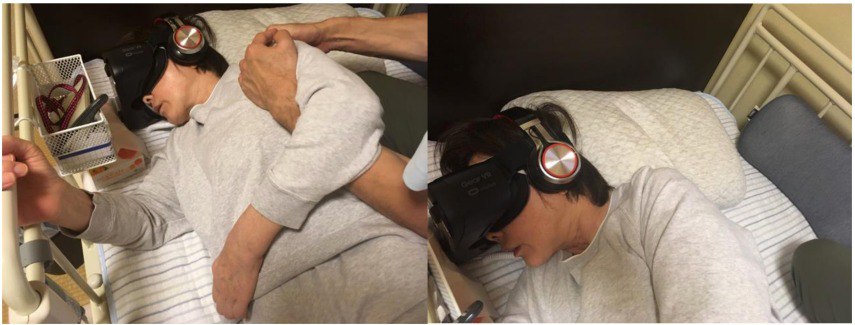 Virtual Reality aids in patient rehabilitation