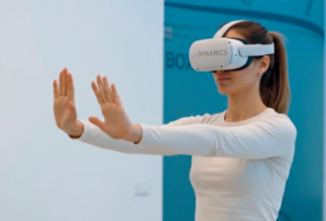 Portada tecnologia inmersiva Dynamics VR Paciente haciendo sesión